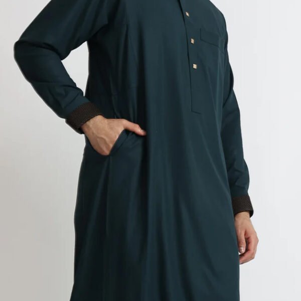 mens green thobe