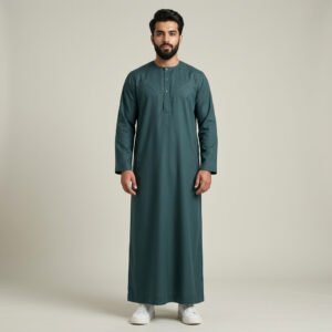 Men's Mineral Green Omani Thobe
