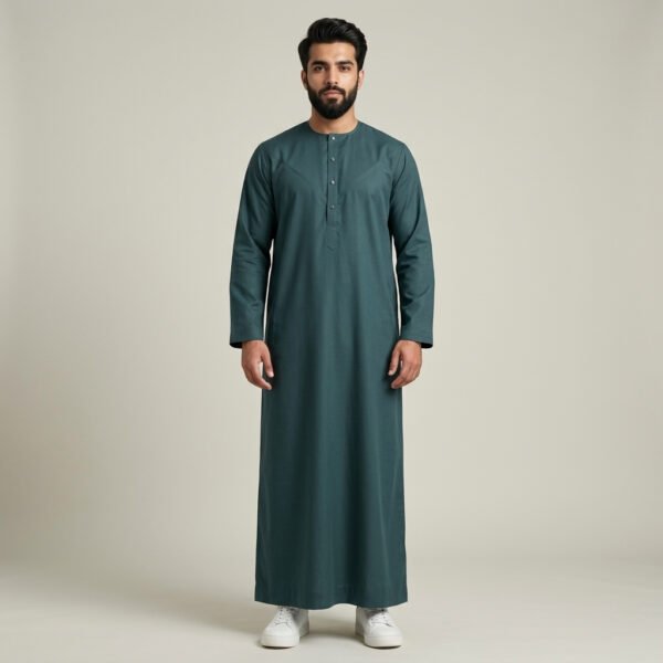 Men's Mineral Green Omani Thobe