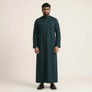 Men’s Mineral Green Saudi Thobe
