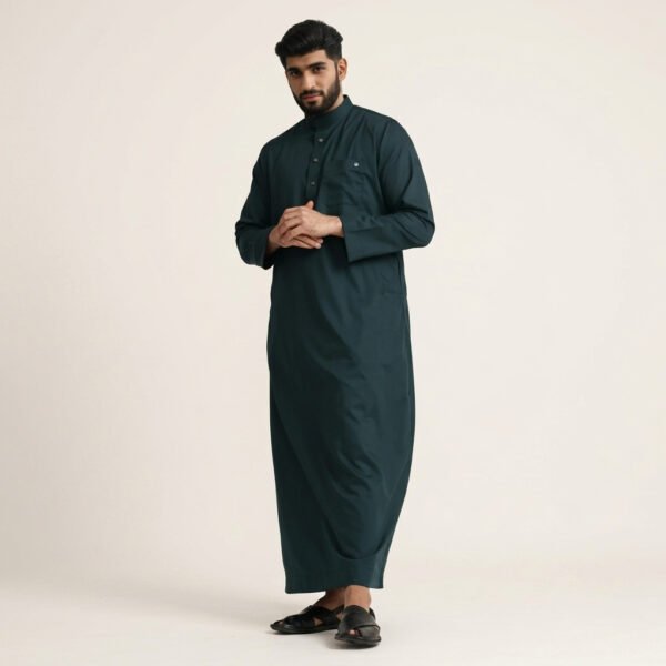 Men’s Mineral Green Saudi Thobe