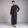 Men's Raisin Black Omani Thobe