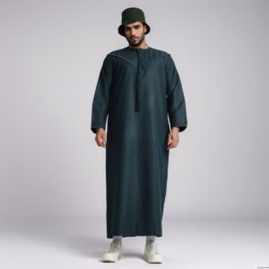 green mens thobe