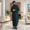 mens green thobe