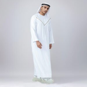 omani white thobes for men