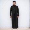 saudi black thobe mens