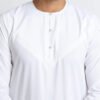 simple white thobes for men