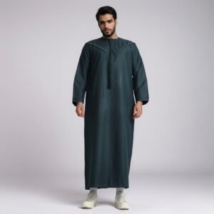 Men's Jungle Green Emirate Thobe