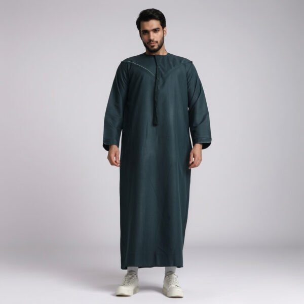 Men's Jungle Green Emirate Thobe