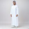 white mens thobe Emarati