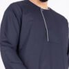 Dark blue omani style thobe