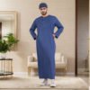 Dark blue omani thobe