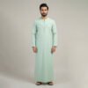Green mens omani thobe