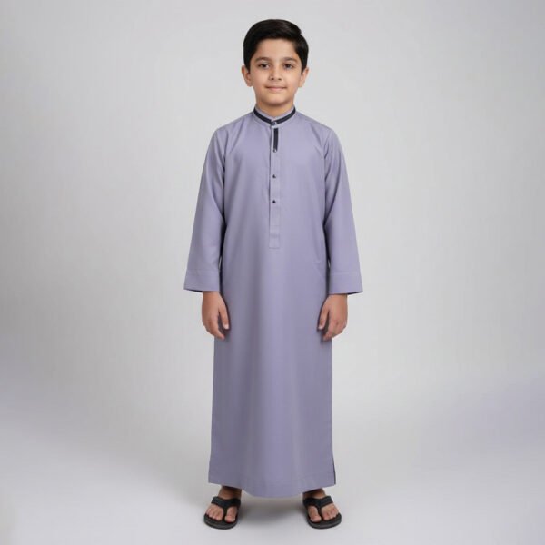 Grey Jubba Thobe for Boys Grey Jubba Thobe for Boys