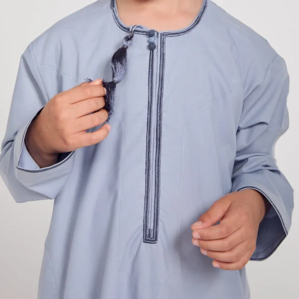 Light Blue jubba thoba for boys