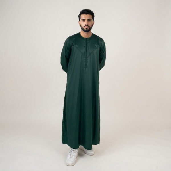 Men’s Dark Green Emirate Thobe