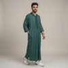 Men’s Mineral Green Moroccan Thobe