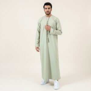Men's Sage Green Emirate Thobe