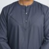 Mist blue mens omani thobe