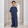 Navy Blue kids boy jubba