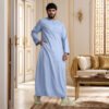 Omani blue thobe mens