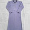 Premium Omani Light Grey Jubba Thobe for Boys (2) Premium Omani Light Grey Jubba Thobe for Boys