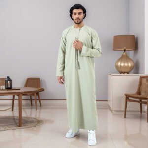 Sage Color Emirati thobe