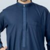 blue thobe for men