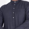 mens blue saudi thobe