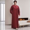 mens maroon thobe