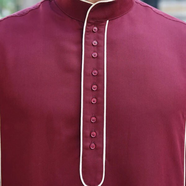 mens maroon thobe