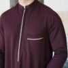 mens maroon thobe