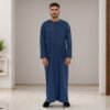 navy blue omani thobe