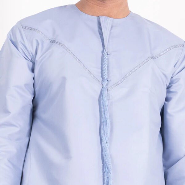 sky blue emirati thobe