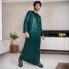 Beetle Green silk thobe mens