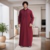 Maroon Hooded mens thobes london