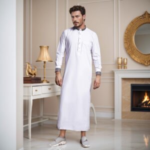 Off-White designer cotton thobe for men