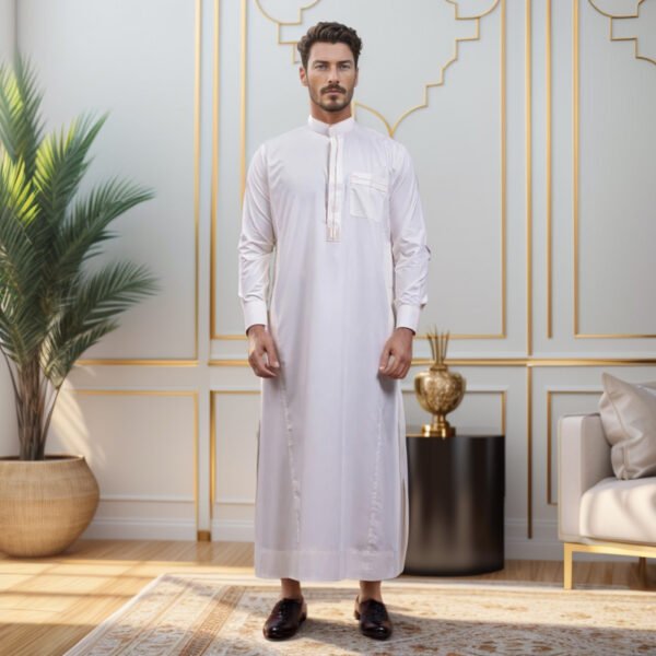 Off-white mens arabic thobes