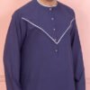 Purply Blue cotton thobe for men