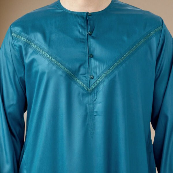 green omani mens arab thobe