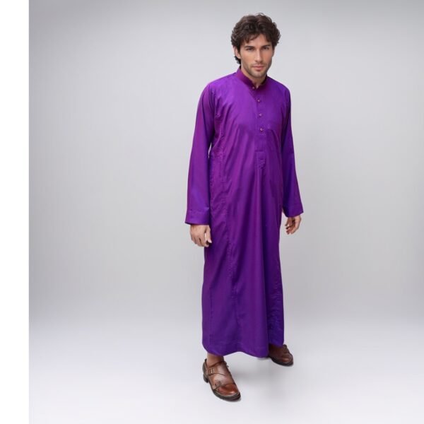 Purple arab thobes for men