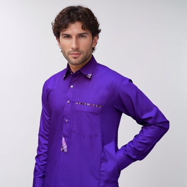 Purple mens designer thobes uk