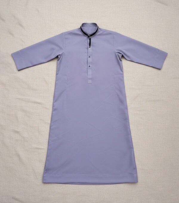 Grey Jubba Thobe for Boys (2) Davy Grey Baby Boy Emarati Jubba Thobe