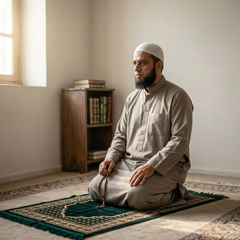 Buy New Clothes for Eid - praying