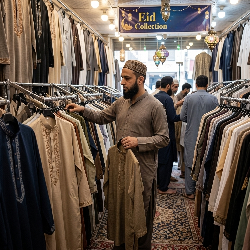 Buy New Clothes for Eid - shopping
