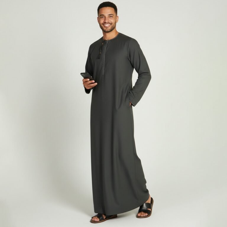 Dark Grey custom made thobes