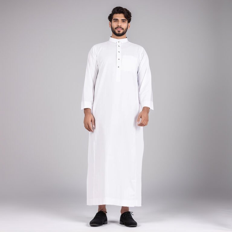 mens white thobes custom made