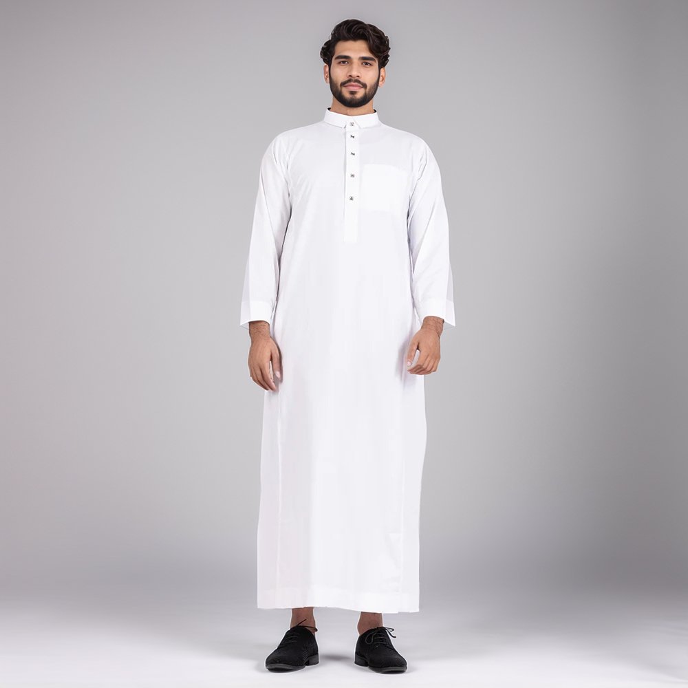 mens white thobes custom made