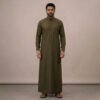 Classic Arab Olive Green Thobe