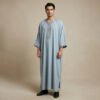 Classic Mens Light Blue Moroccan Thobe
